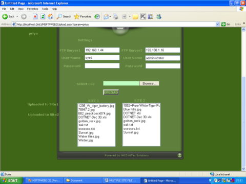 Multiple Site File Transfer Protocol 07